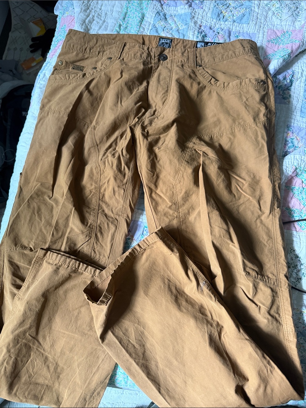 Kuhl Men's Tan Chinos - Lightweight Casual Pants